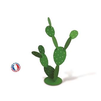 Cactus Métal Figuier H120 - Vert - 1