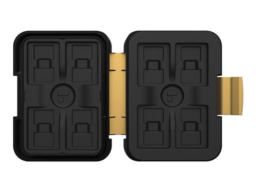 Polar Pro Slate - Geheugenhoes -capaciteit: 24 memory cards - zwart