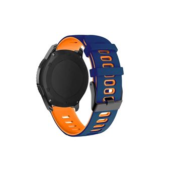 Bracelet SZSMART Pioneer pour Huawei Watch GT 3 SE bleu et orange - 1