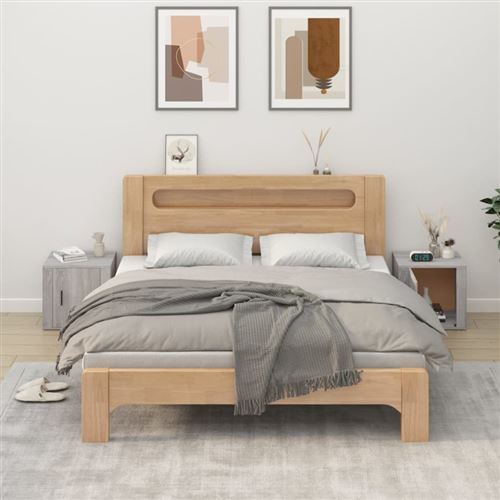 Comodino 2 Pz Grigio Sonoma 50x39x47 Cm - Vidaxl