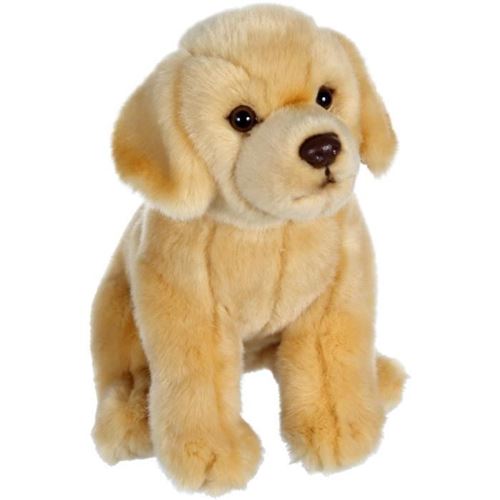 Peluche Chien Labrador Beige - Gipsy Toys - Assis, 25 Cm