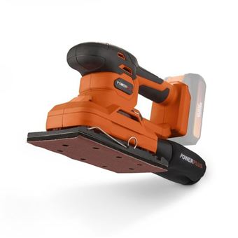 Ponceuse Sans Fil 16.8 V - 3500-4000 Tr/min, 36 Papiers Abrasifs Inclus - Compacte, Légère (1.2 Kg)