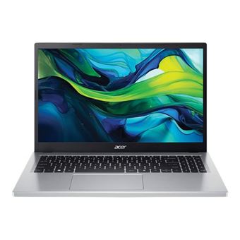 Acer Aspire Go 15 AG15-32P - Intel N-series - N150 / jusqu'à 3.6 GHz - Win 11 Home in S mode - Intel Graphics - 8 Go RAM - 128 Go SSD UFS - 15.6" TN 1920 x 1080 (Full HD) - Wi-Fi 6 - Argent pur - clavier : Suisse Allemand