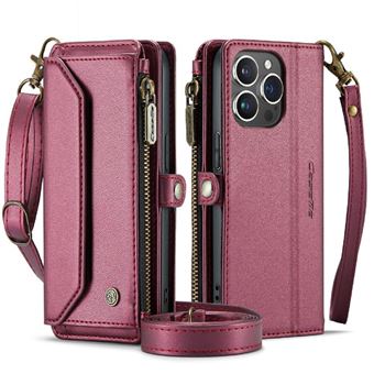 FDCWTSH Étui portefeuille pour Google Pixel 9 Pro XL avec dragonne, bandoulière, cuir synthétique de luxe, fermeture éclair, 11 emplacements pour cartes, support, housse de téléphone, Pixel9 9Pro