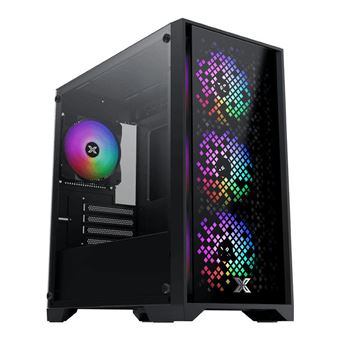 Xigmatek Xigmatek Boitier Mini Tour Micro ATX NYX II RGB avec panneaux vitrés (Noir) - 1