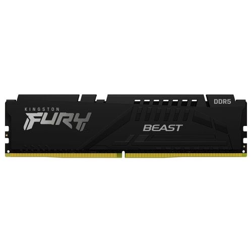 Kingston Fury Beast - Ddr5 - Module - 8Go - Dimm 288 Broches - 5600 Mhz / Pc5-44800 - Cl40 - 1.25 V - Mémoire Sans Tampon - On-Die Ecc
