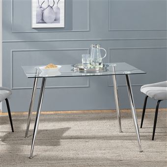 Ensemble De Salle à Manger Relaxdays - Table + 2 Bancs - Style Industriel Bois/Métal - Dimensions Table 110x60x75 Cm - Pour Petits Espaces