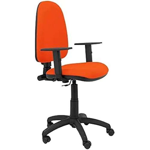 Lot de 1 chaise de bureau GENERIQUE interieur non pliable en polypropylene orange