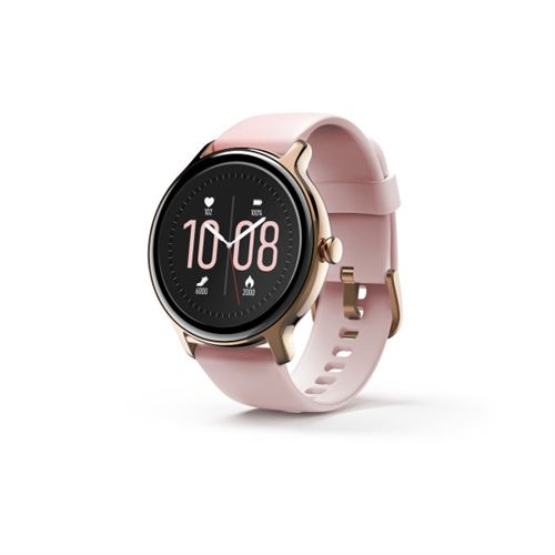 Hama Fit Watch 4910 2,77 cm (1.09") LCD 45 mm Numérique Écran tactile Or rose GPS (satellite)