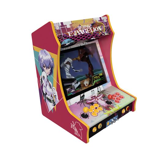 Fabulous Arcade - Borne Arcade Format Bartop Ecran 19 Haut de Gamme Joystiks Boutons SANWA Modéle SYNTH EVAN