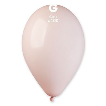 10 ballons latex bio 33cm sable rosé - générique 347203 - 1