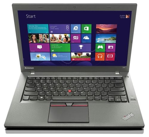 PC Portable Lenovo Thinkpad T450 Corei5 8Go SSD 250 Go