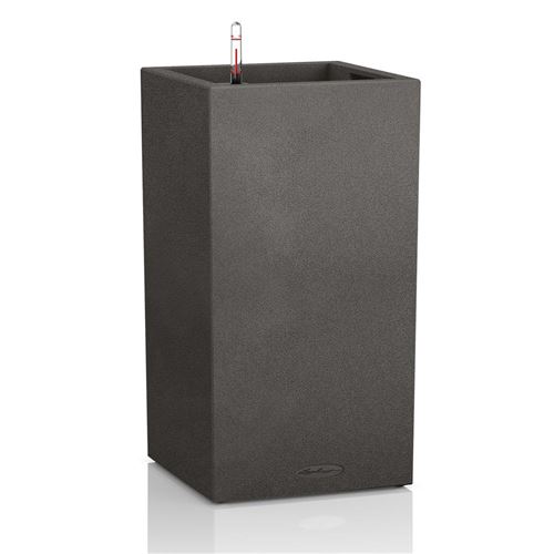 Lechuza jardini&egrave;re canto stone 30 high all-in-one noir graphite