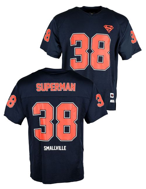 T-shirt Sport Superman DC Comics - Smallville 38 - XXL - Navy