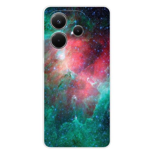 Coque en silicone - Compatible Xiaomi Redmi Note 14 4G - design nebuleuse