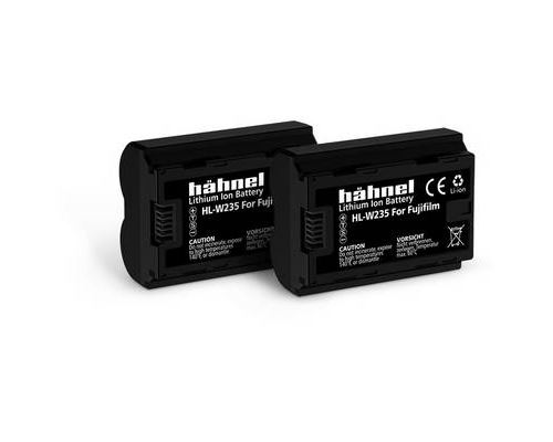 Hähnel HL-W235, 2er Batterie pour appareil photo Remplace laccu dorigine NP-W235 7.2 V 2250 mAh