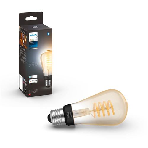 Ampoule Philips Hue White Ambiance 7W Edison Filament