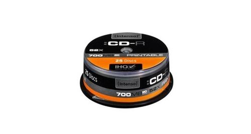 25 cd-r 700mb vierge - 25 disques cd vierge 700 mo