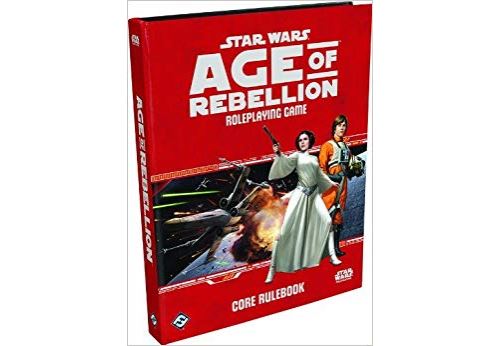Pas De Marque Star Wars Age Of Rebellion Rpg: Core Rulebook Relié