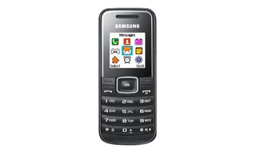 Samsung GT-E1050 - Téléphone de service - Écran LCD - 128 x 128 pixels - noir