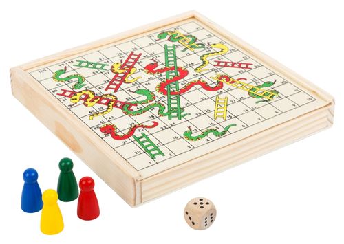 Small Foot Jeu de voyage serpents et échelles