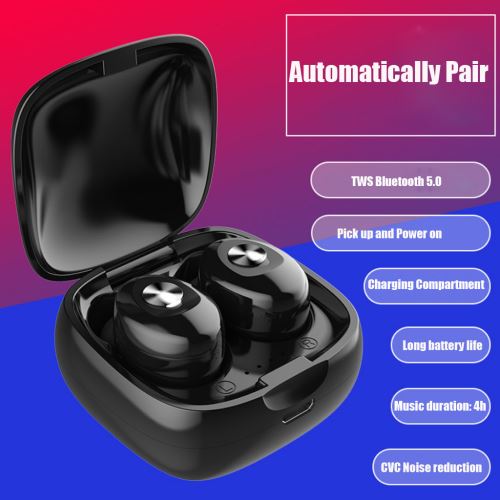 XG12 TWS Bluetooth 5.0 écouteurs sans fil Mini étanche intra-auriculaire casque HIFI