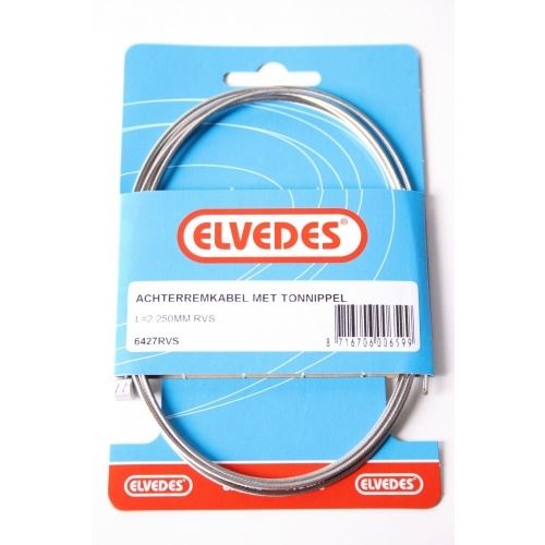 Elvedes câble de frein avec une tête de câble L = 2250mm SS 6427