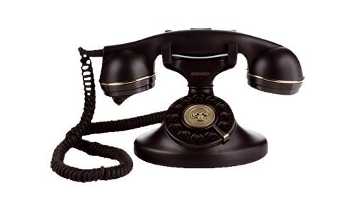 Brondi VINTAGE 10 - Téléphone filaire - noir