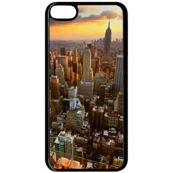 Coque My-Kase pour Ipod Touch 6 - new york - Noir - 1