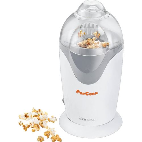 Machine à pop-corn Clatronic pm 3635 automatique blanc gris