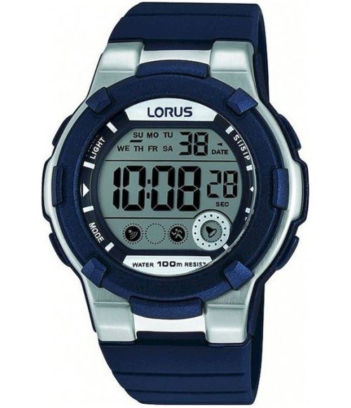Lorus Montre Homme R2355KX9 Chronographe, Montre numeriqueGris, Multicolore, Argent