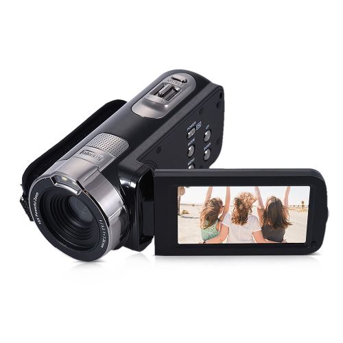 Anti-vibration Caméscope HDV-302P 3.0 Ecran LCD Full HD 15FPS 24MP 16X Zoom Numérique Digital Video DV