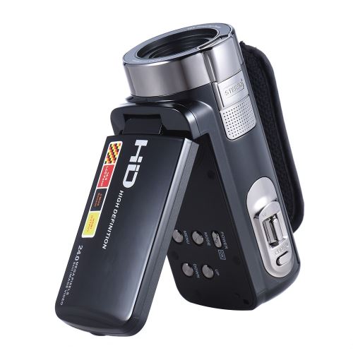 Mini Camescope Numérique Full Hd 1080p Zoom Numérique 16x 16mp Ecran Lcd 3  Pouces + S