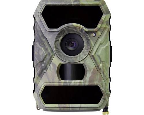 Piège photographique Berger & Schröter X-Trail 3.0 FullHD 12 MPix LED noires, enregistrement sonore camouflage