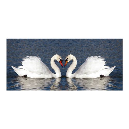 AG ART Swans, photo murale intissée, 202 x 90 cm, 1 part