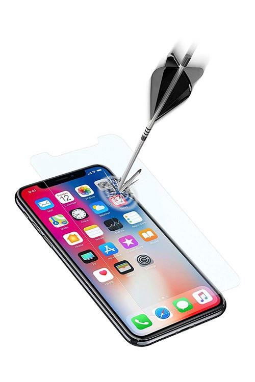 Cellularline Tempglassiph8 Displayschutzverre S'adapte: Apple Iphone X 1st.