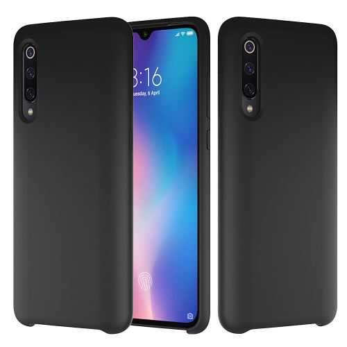 Housse étui Coque en silicone pour Xiaomi Redmi Note 6 / Note 6 Pro - Noir -4307