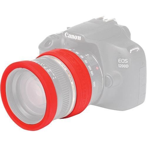 Easycover Eclr62r Bord Objectif Pour 62 Mm (rouge)