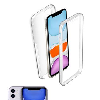 iPomcase Coque 360 degrés Full cover avant arrière pour iPhone 11 (6.1) -Transparent - 1