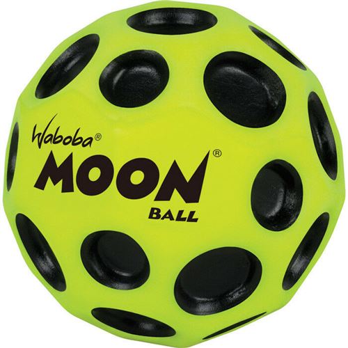 Waboba balle rebondissante Moon 6,3 cm caoutchouc vert