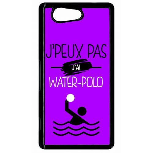 Coque sony xperia z4 mini j peux pas j ai water polo 8