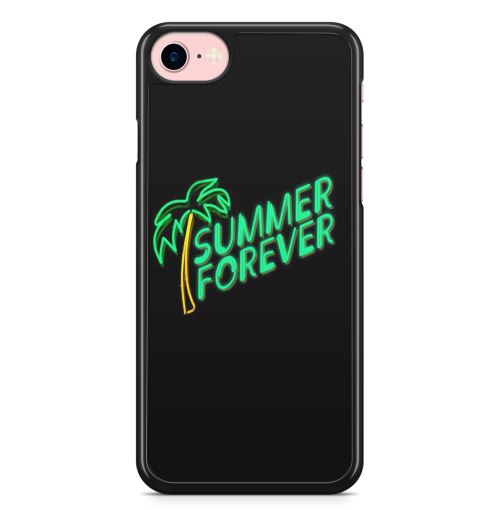 Coque Fifrelin pour iPhone 5 5S et SE Summer Forever Palmier Neon