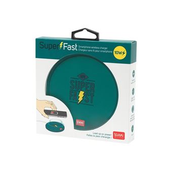 LEGAMI Super Fast Petrol blue - Plot de charge sans fil - 10 Watt