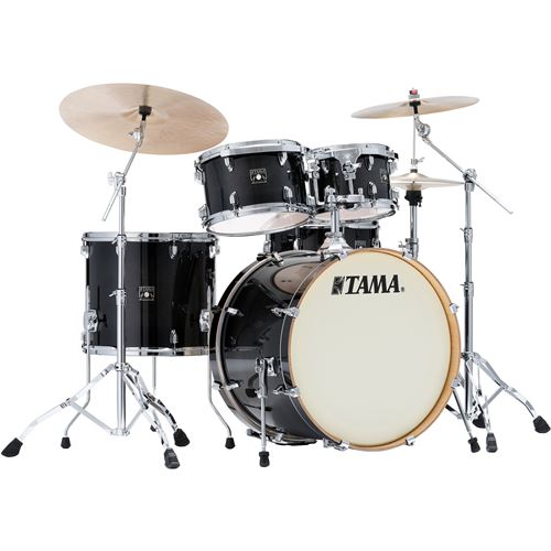 Tama CL52KRS-TPB Superstar Classic Transparent Black batterie 5 pièces