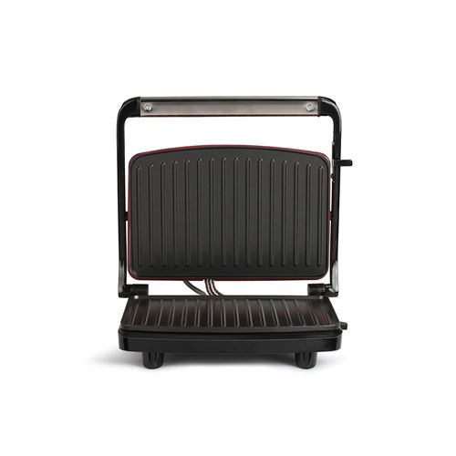 Grill viandes et panini 750w rouge/noir Livoo doc232r