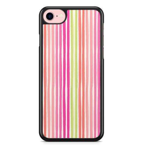 Coque Fifrelin pour iPhone 7 PLUS et iPhone 8 PLUS Bandes de couleurs Vintage