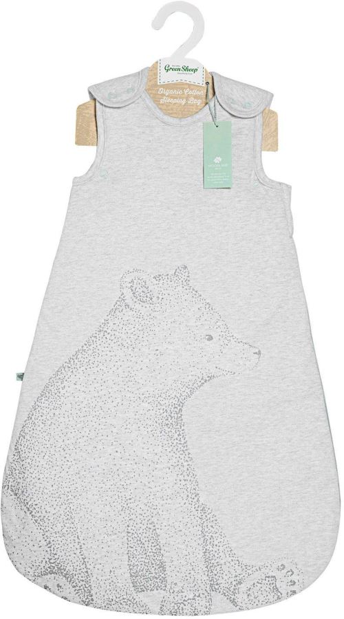 The Little Green Sheep Sac de Couchâge Biologique Wild Cotton (2.5 Tog) - Ours