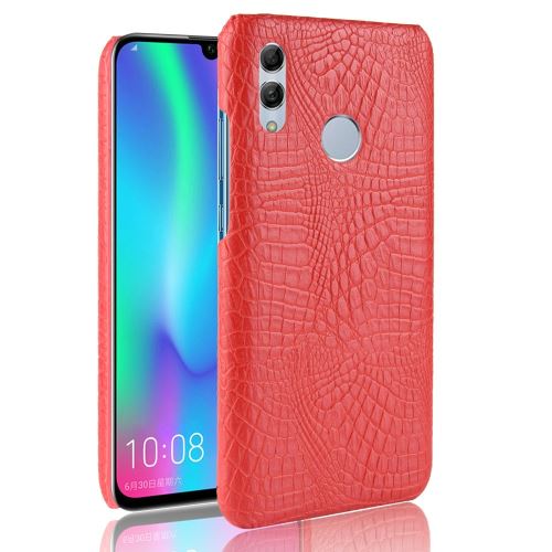 Etui en PU crocodile rouge pour votre Huawei P Smart (2019)