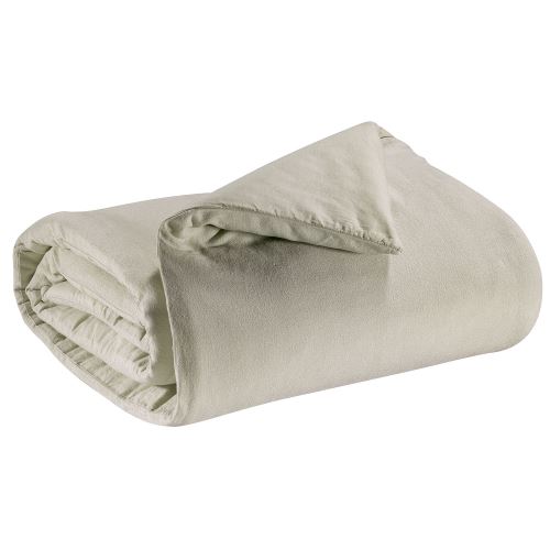 Housse de couette Stonewashed Paco lin 260 x 240 cm Vivaraise