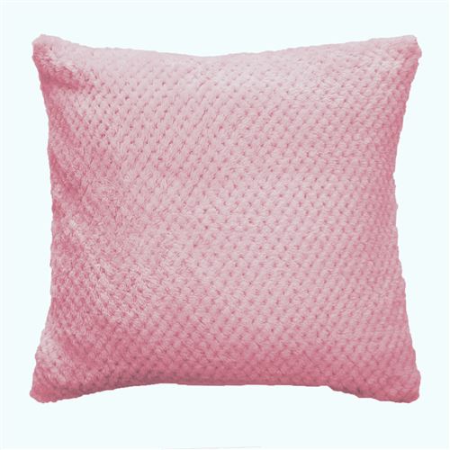 Housse de coussin +encart 40 x 40 cm coral jacquard didou Dragee